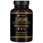 Optisorb Liquid Curcumin with Vitamin D - 60 Capsules | Suitable For Vegetarians