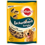 Pedigree Tasty Bites Ekonomipack: Minibitar Ost & nötkött 12 x 140 g