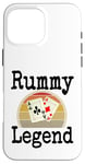 iPhone 16 Pro Max Funny Rummy Legend Card Game Winner Winning Game Night Dad Case