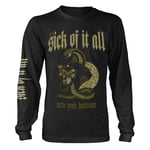 SICK OF IT ALL - PANTHER BLACK Long Sleeve Shirt Small