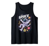 The Space Astronaut Planets Stars - Funny Astronaut Tank Top