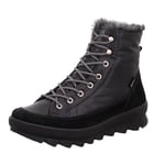 Legero Femme Novara Gore-tex doublé Chaud Botte de Neige, Noir 0200, 40 EU