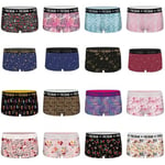 Boxers Freegun  Pack Surprise de 3 Shortys microfibre fille