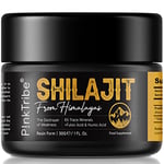 Shilajit Resin, Original Himalayan Shilajit 30g - Gold Grade 100% Pure, Rich in Fulvic & Humic Acid, Minerals, Immune System & Vitality Booster, Vegan (Pack of 1)