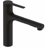 Hansgrohe - Zesis M33 - Mitigeur d'évier avec douchette extractible, sBox, noir mat 74823670