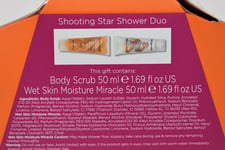 Sanctuary Spa Star Orange Bergamot Citrus Body Scrub + Moisturiser 2x 50ml Gift