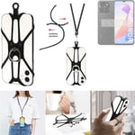 Mobile phone chain for Honor X6a Cellphone cord ring