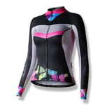 DLSMB Maillot de cyclisme pour femme à manches longues respirant Ensemble de printemps de montagne, vélo de montagne, pantalon d'équitation, A2, s