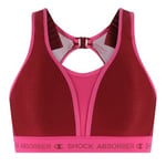 Shock Absorber BH Ultimate Run Padded Bra Rosa/Röd F 85 Dam