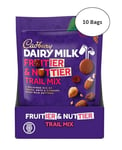 Cadbury Dairy Milk Fruitier & Nuttier Trail Mix 100g (Bulk Box of 10)