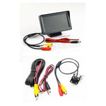 Tonchean - Caméra de surveillance interieur / exterieur,Kit de système de caméra de recul sans fil pour voiture / camion / fourgonnette / pick-up /