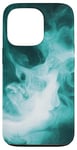 iPhone 13 Pro Green Skies Aura Abstract art Smoke Modern Artsy Case