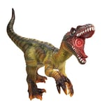 Wild predators Velociraptor Mousse Souple avec Son Figurines Dinosaures Jouets Enfants 3 Ans et Plus, Dinosaure géant Jouet, Vert, 3 Ans ou Plus