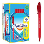 Paper Mate InkJoy 100ST Ballpoint Pens | Medium Point (1.0 mm) | Red | 50 Count