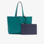 Lacoste Sac cabas Anna réversible avec pochette Taille Taille unique Storm Marine