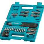 Df 001 dw Perceuse visseuse sans fil 3,6V 1/4 + Coffret de transport + 1x Batterie 1,5Ah + 81pièces d'accessoires - sans Chargeur - Makita