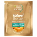 Garnier Ambre Solaire Natural Bronzer Self Tan Wipes 6ml