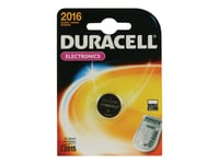 Duracell Dl 2016 - Batteri Cr2016 - Li - 75 Mah