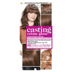 L'Oreal Paris Unisex Casting Creme Gloss Semi-Permanent Hair Dye, 600 Light Brown - One Size