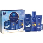 NIVEA Feel Nourished Gift Set (4 Products), Skincare Women's Gift Set