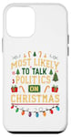 Coque pour iPhone 12 mini Plus susceptible de parler politique à Noël