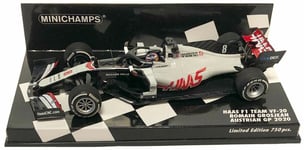 Minichamps Haas F1 Team VF-20 #8 Austrian GP 2020 - Romain Grosjean 1/43 Scale