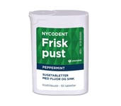 Nycodent Frisk pust Peppermint 50 stk