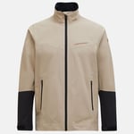 Peak Performance 2.5L Skalljakke Herre Beige/Svart XXL