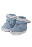 Sterntaler Chaussure bébé Polaire avec Peluche, Bleu, 22 EU