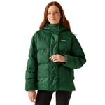 Regatta Womens Orla Kiely Full Zip Padded Jacket - Green - Size 10 UK