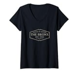 Womens The Bronx New York | Historic Bronx NY V-Neck T-Shirt