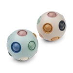 Liewood Solene puzzle ball 2pk - ice blue multi mix