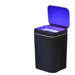 16L Automatisk Sensor Sopkorg El Beröringsfri Smart Bin Kök Badrum Vattentät Hink Sop