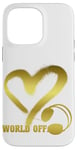 Coque pour iPhone 14 Pro Max Casque Musique Coeur Techno House Amour