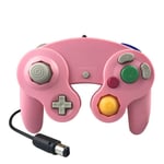 Contrôleur Filaire Classique De Grenouille De Données Manette De Manette De Joypad Pour Le Contrôleur De Gamecube Pour Le Jeu De Vibration De Wii Wired Controller Wired Gamepadjoystick - Type Pink