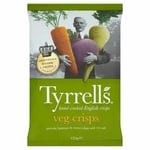 Tyrrells Parsnip, Beetroot & Carrot Veg Crisps with Sea Salt 125g