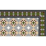 Melody Jane Dolls House Victorian Mosaic Grosvenor Tile Floor 1:12 Flooring Gloss Card Sheet