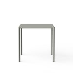 NINE - Sine - Dining Table 755 x 755 Grey - Ulkotilojen ruokapöydät - Note Design Studio - Harmaa - Metalli