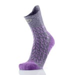 Therm-Ic Trekking Ultra Cool Linen Crew - Chaussettes randonnée femme Grey / Purple 41 - 42