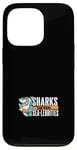 Coque pour iPhone 13 Pro Shark The Real Sea-Lebrities Whale Hammerhead Requin blanc