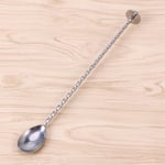 Coffee Mixer Stick Stainless Steel Scoop Cocktail Stirring Spoon