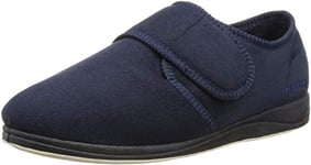 Padders Charles, Chaussons Mules Doublé Chaud Homme - Bleu (Navy) - 42 EU (Taille Fabricant : 8 UK)