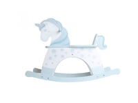 Iwood Rocking Horse Wood En Unicorn