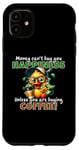 Coque pour iPhone 11 Amateur de café, l'argent ne fait pas le bonheur | Funny Duck