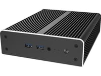 Akasa Newton Ac Ucff-Gehäuse Für Intel Nuc 13 Pro Mit I3, Fanless - Schwarz (A-Nuc96-M1b)