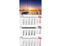 Kalender 2025 Tri-Fold Med Magnet Masuria