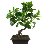 Leaf Design 50cm Artificial Ficus Large Leaf Bonsai Tree
