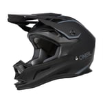 O'NEAL | Casque VTT | VTT de Descente | Norme de sécurité EN1078, Ouvertures de Ventilation pour Le Refroidissement, Coque extérieure ABS | Drop DH Helmet | Adulte | Noir | Taille M