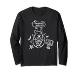 Disney Winnie the Pooh Rabbit’s House Sketch Long Sleeve T-Shirt