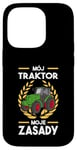 Coque pour iPhone 14 Pro Farmers My Tractor My Rules Mój Traktor Mon Zasady Tractor